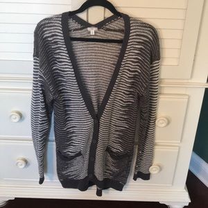 Stripped cardigan